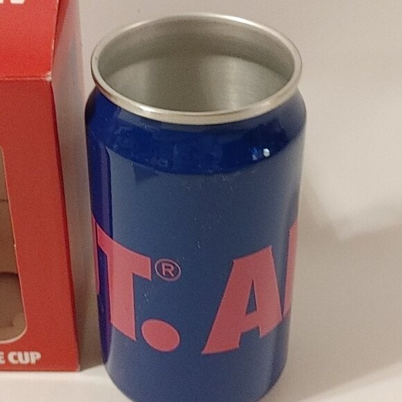 ABSOLUT Vodka Reusable Cup Metal POP Art Pop Can Style BNIP - Picture 3 of 12